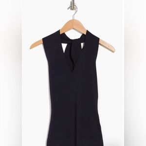 Elegant Blue Sleeveless Top